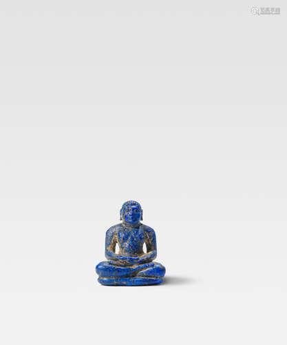 Sri Lanka, 5th century A LAPIS LAZULI CARVING OF A BUDDHA