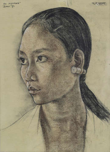 Ni Nyoman, 1973 Rudolf Bonnet(Dutch, 1895-1978)