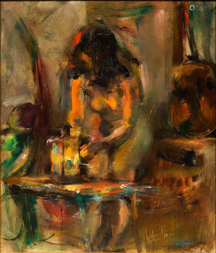 Nude Antonio Blanco(Filipino-Indonesian, 1912-1999)