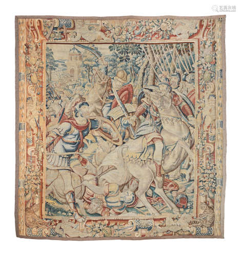 An historical tapestry, Franco-Flemish, circa 1600
