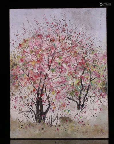 A SPRING LANDSCAPE PATTERN PAINTING