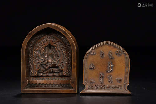 A BRONZE CASTED MULTI ARMS TARA BUDDHA MOLD