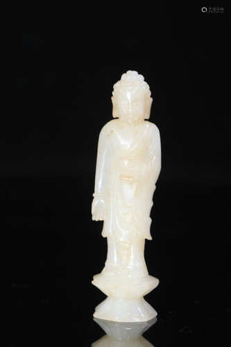 A HETIAN JADE RULAI BUDDHA