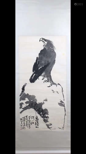 A LINGLU XU <ZHAN GAO YUAN DU> PAINTING