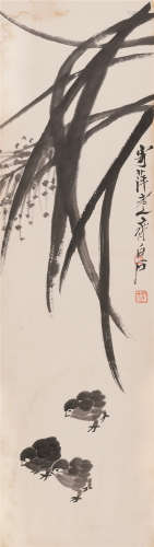 QI Baishi 齐白石 雏鸡