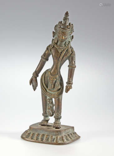 Avalokiteshvara bronze figure