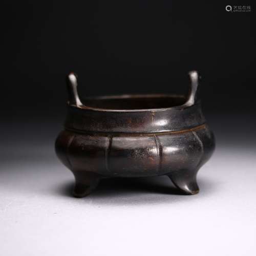 A Chinese Broze Cencer,19th century