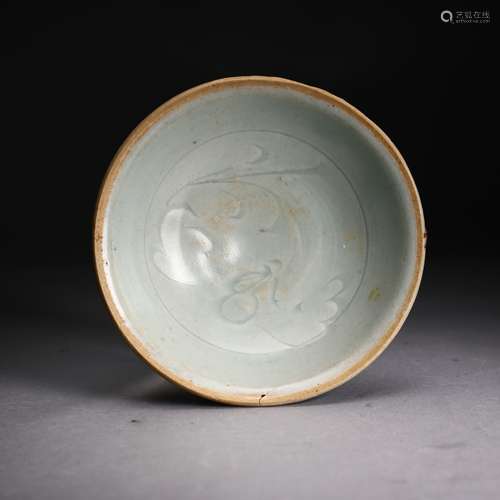 A Chinese carved Qingbai  Bowl,Song dynasty