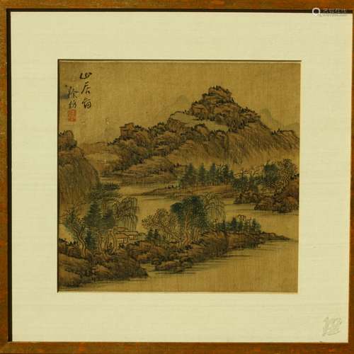 A Chinese Painting ,Attributed to Xu Fang(1622-1699)