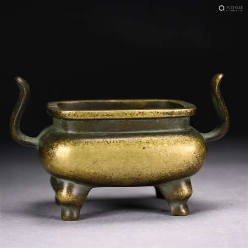 A Chinese Antique Bronze Censer