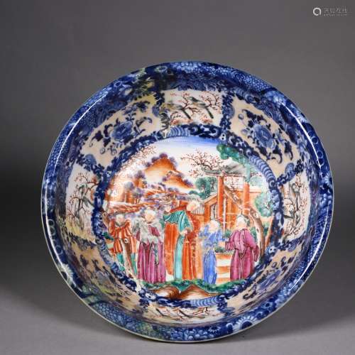 A Chinese Export Enamelled Bowl,18th Century