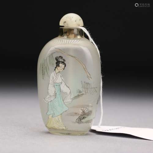A Chinese Inside-Painted Snuff Bottle