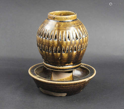 A BRONZE CENSER