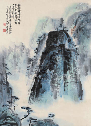 馮健吳 華山雄姿