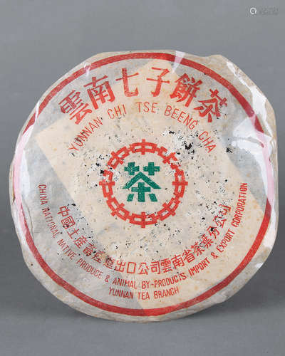 80年代 中茶牌青餅