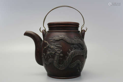 Chinese Yixing Teapot, Shi Da Bin mark.