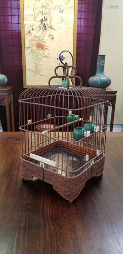 Chinese Bamboo Bird cage.