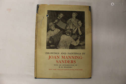 Drawing and paintings by JOAN MANNING - SANDERS. 1929.