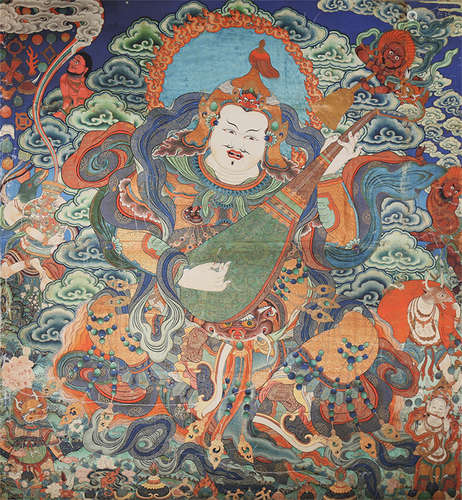 Chinese thangka.