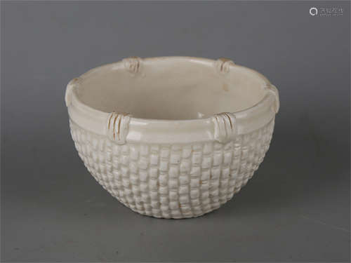 Chinese white glaze porcelain bowl.