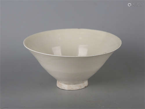 Chinese Ding Ware porcelain bowl.