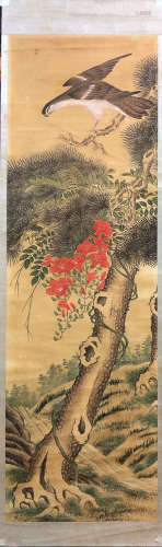 17-19TH CENTURY, UNKNOWN <SONG QUAN SHAN YING>PAINTING PAINTING, QING DYNASTY