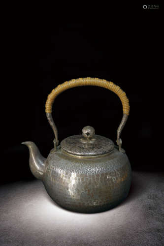 十九世紀   日本銀壺