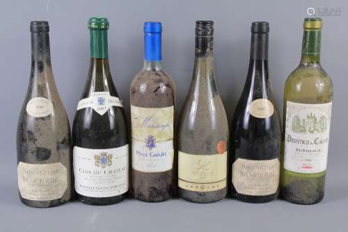 Six Bottles of French and Italian White Wine