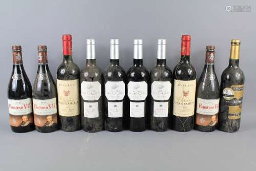 Ten Bottles of Italian and Spanish Rioja