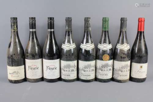 Eight Bottles of French Fleurie