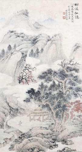 吳湖帆 山水 立軸