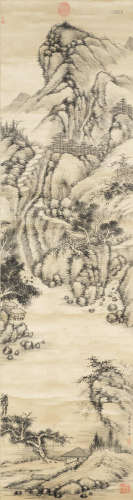 Landscape Attributed to Dong Bangda (1699-1774)