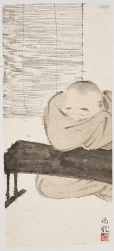 Resting Monk Ma Jun (b.1975)