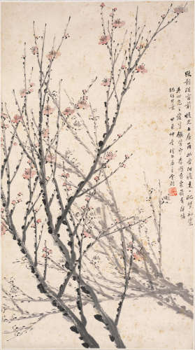 Plum Blossoms Jin Xinlan (1841-1909)