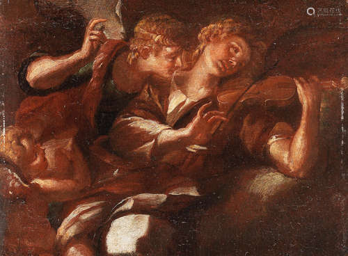 Study of Angels After Giulio Cesare Procaccini17th Century