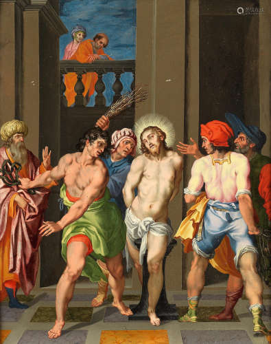 The Flagellation After Giuseppe Cesari, called il Cavalier d'Arpinocirca 1600