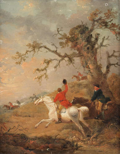 In Full Cry George Morland(London 1763-1804)