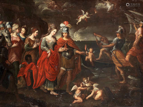 The Abduction of Helen Follower of Pietro Dandini(Florence 1646-1712)