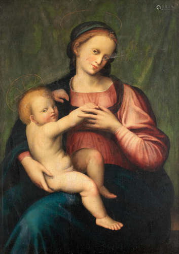 The Madonna and Child Sienese School16th Century