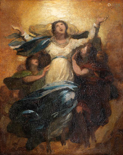 The Assumption of the Virgin Circle of Pierre-Paul Prud'hon(Cluny 1758-1823 Paris)