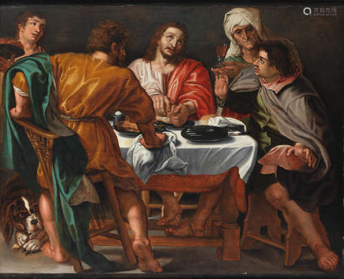 The Supper at Emmaus Circle of Sir Peter Paul Rubens(Siegen 1577-1640 Antwerp)