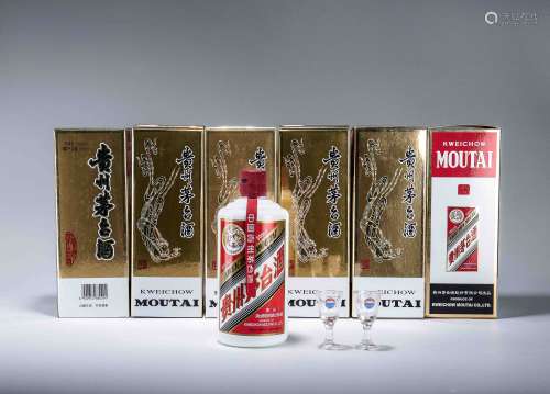 2013年 貴州茅台酒(醬香型白酒) 六瓶