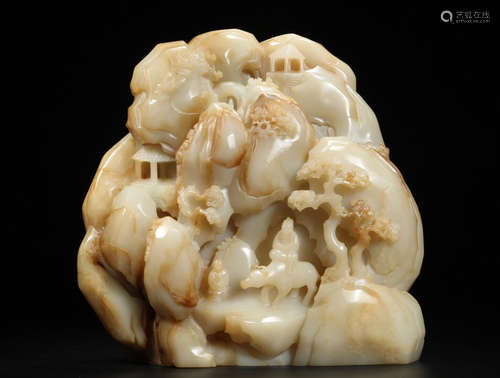 A HETIAN JADE ORNAMENT