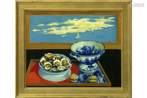DEVOS LÉON (1897 - 1974) olieverfschilderij op doek : 