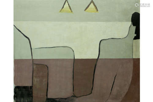 VAN DEN EERENBEEMT GERARD (1936 - 2011) olieverfschilderij op doek : 