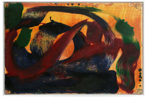 LAMB MATT (1932 - 2012) schilderij in gemengde techniek (met olie) op doek : [...]