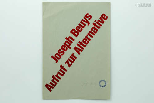 BEUYS JOSEPH (1921 - 1986) print : 