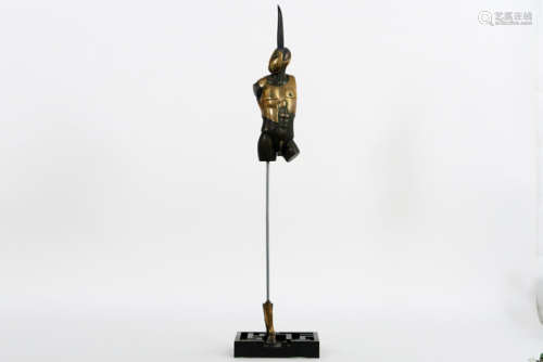 WUNDERLICH PAUL (1927 - 2010) sculptuur in brons n° 371/2000 getiteld 