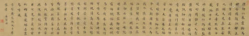 金俊明 1602—1675 书法 纸本手卷