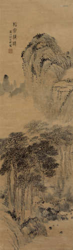 何维朴 1842—1922 山水 纸本立轴
